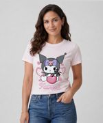 Playera de Licencia Kuromi de  Dama