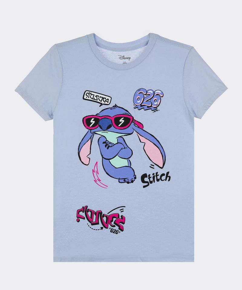 Playera de Licencia Stitch de Niña Juvenil