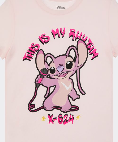 Playera de Licencia Stitch de  Niña Juvenil