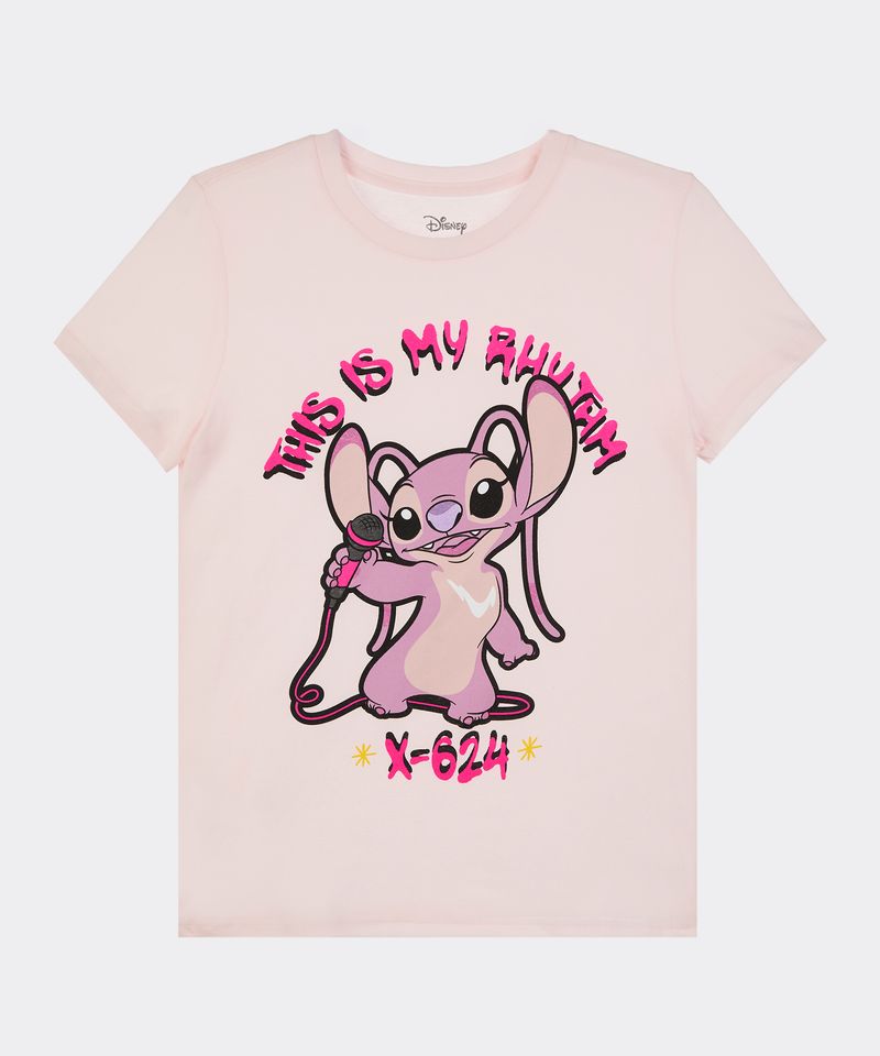 Playera de Licencia Stitch de Niña Juvenil