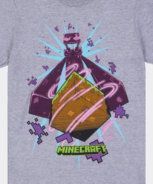 Playera de Licencia Minecraft de  Niño Juvenil