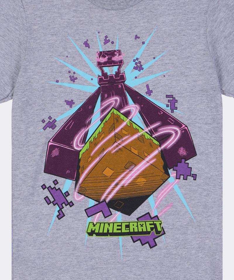 Playera de Licencia Minecraft de Niño Juvenil