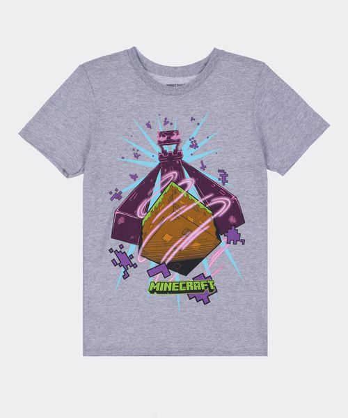 Playera de Licencia Minecraft de  Niño Juvenil
