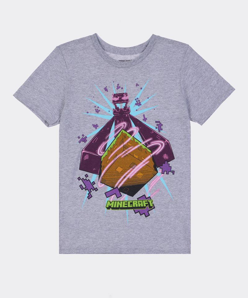 Playera de Licencia Minecraft de Niño Juvenil