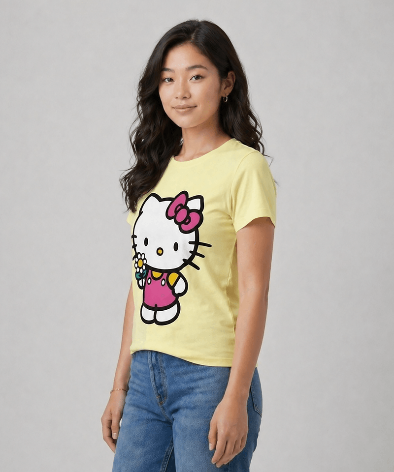 Playera de Licencia Hello Kitty de  Dama