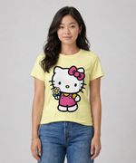 Playera de Licencia Hello Kitty de  Dama