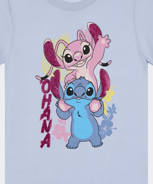 Playera de Licencia Stitch de  Niña Infantil