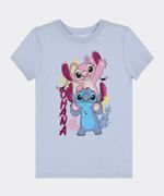 Playera de Licencia Stitch de  Niña Infantil