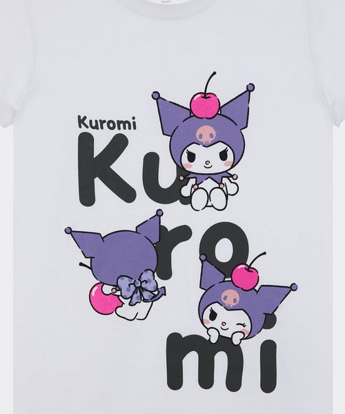 Playera de Licencia Kuromi de  Niña Juvenil