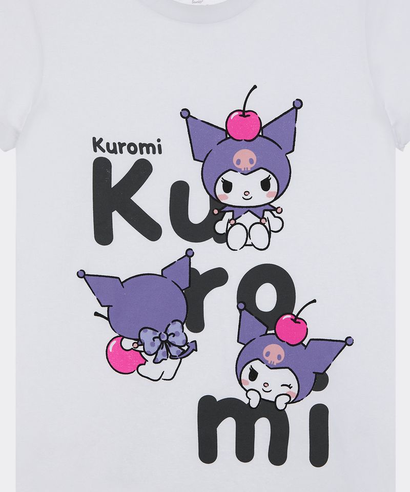 Playera de Licencia Kuromi de  Niña Juvenil