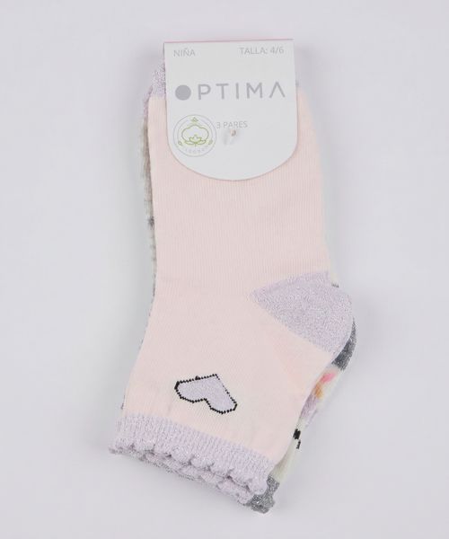 Calceta Pack  de  Niña Infantil