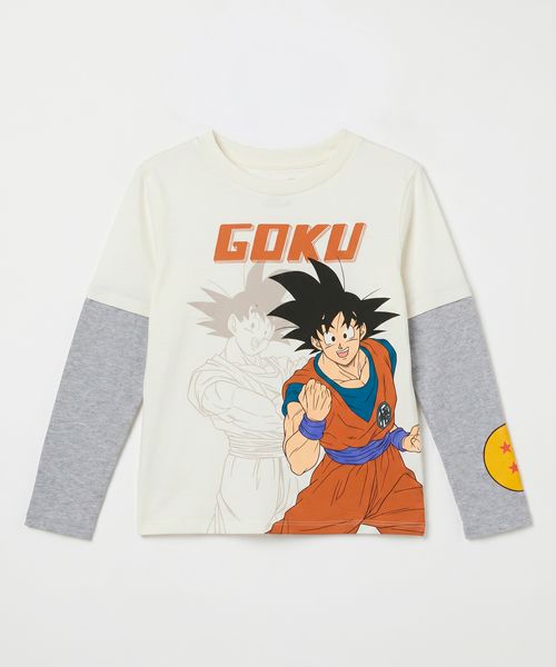 Playera de Licencia Dragon Ball de  Niño Infantil