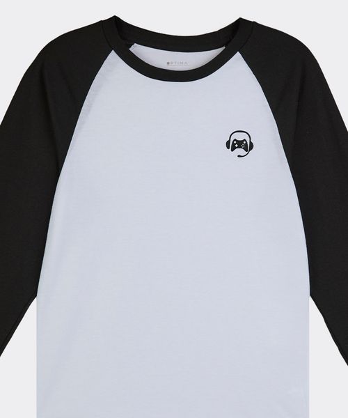 Playera Manga Larga  de  Niño Juvenil