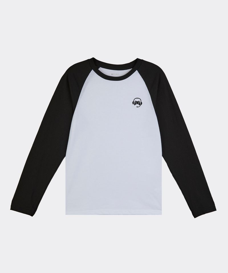 Playera Manga Larga  de  Niño Juvenil