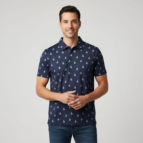 Playera Polo Manga Corta  de  Caballero