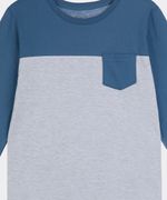 Playera Manga Larga  de  Niño Juvenil