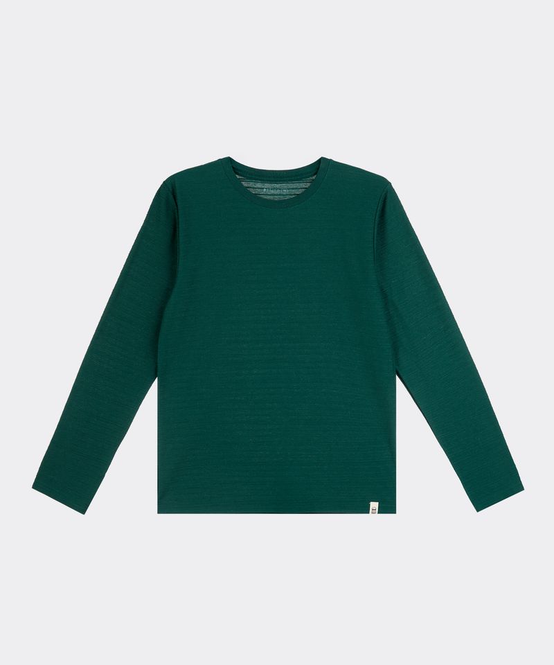 Playera Manga Larga  de  Niño Juvenil