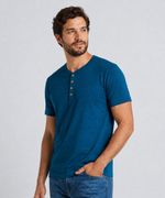 Playera Henley  de  Caballero