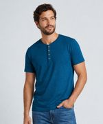 Playera Henley  de  Caballero