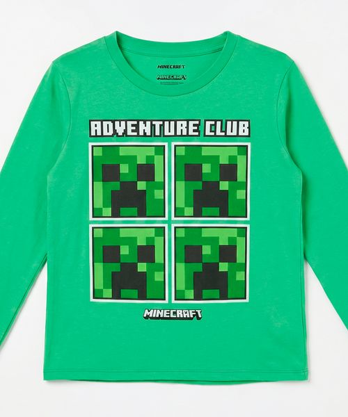 Playera de Licencia Minecraft de  Niño Infantil