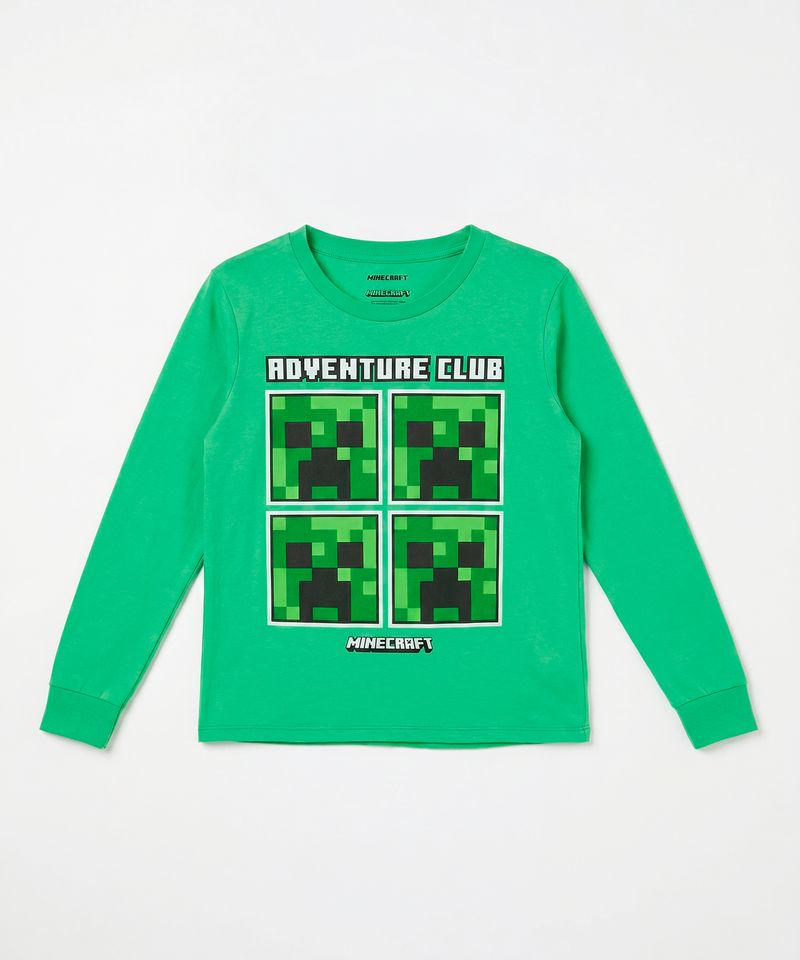 Playera de Licencia Minecraft de  Niño Infantil
