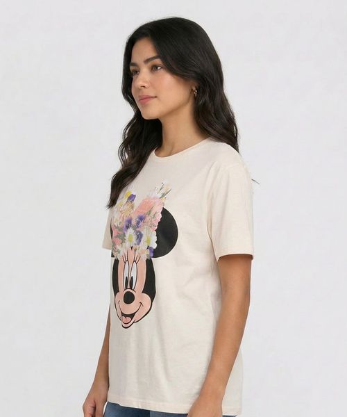 Playera de Licencia Mickey And Minnie de  Dama