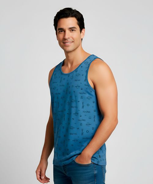 Playera Tank Top  de  Caballero