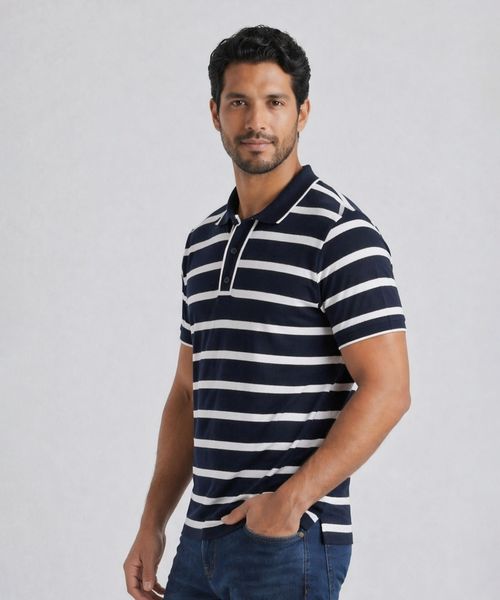 Playera Polo Manga Corta  de  Caballero