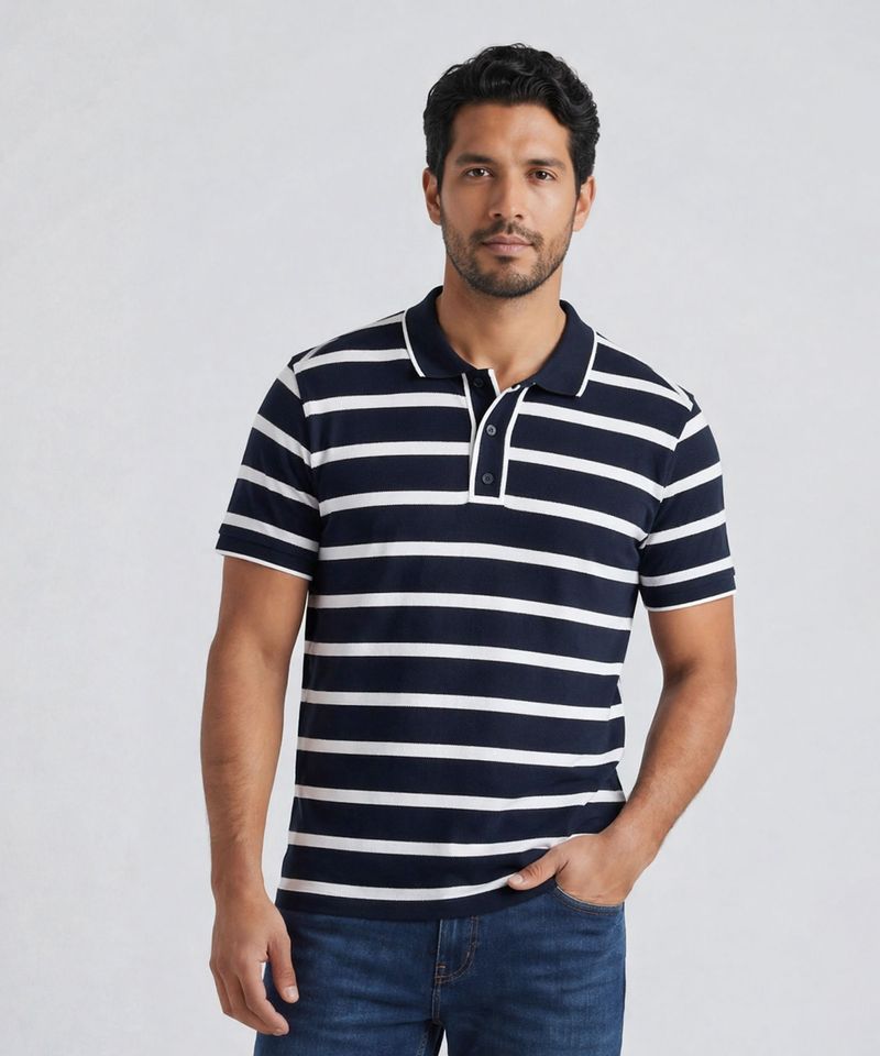 Playera Polo Manga Corta de Caballero