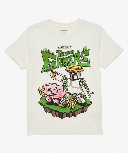 Playera de Licencia Minecraft de  Niño Juvenil