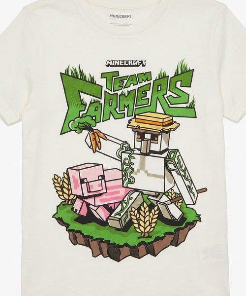 Playera de Licencia Minecraft de  Niño Juvenil