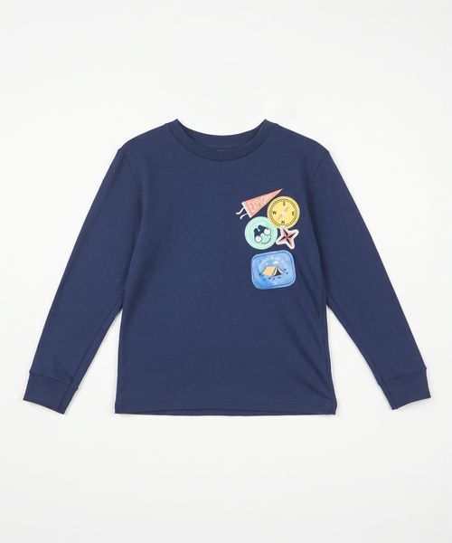 Playera Manga Larga  de  Niño Infantil