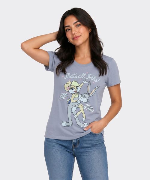 Playera de Licencia Looney Tunes de  Dama