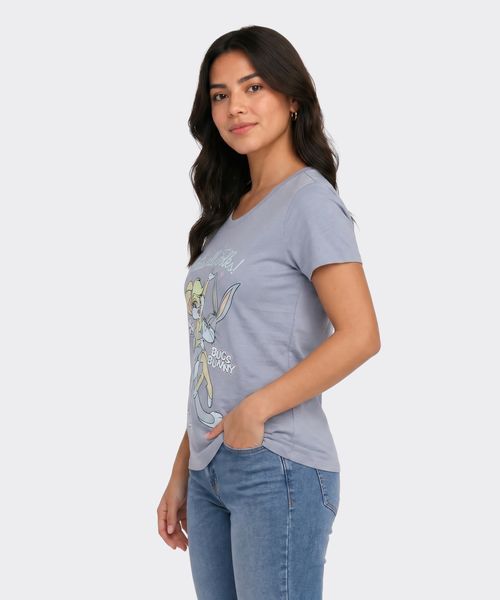 Playera de Licencia Looney Tunes de  Dama