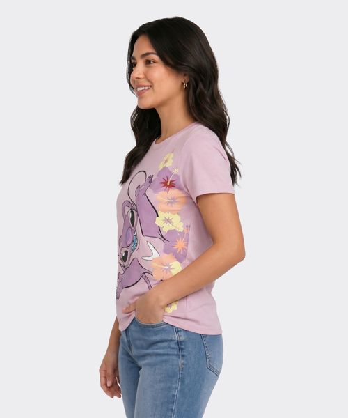 Playera de Licencia Stitch de  Dama