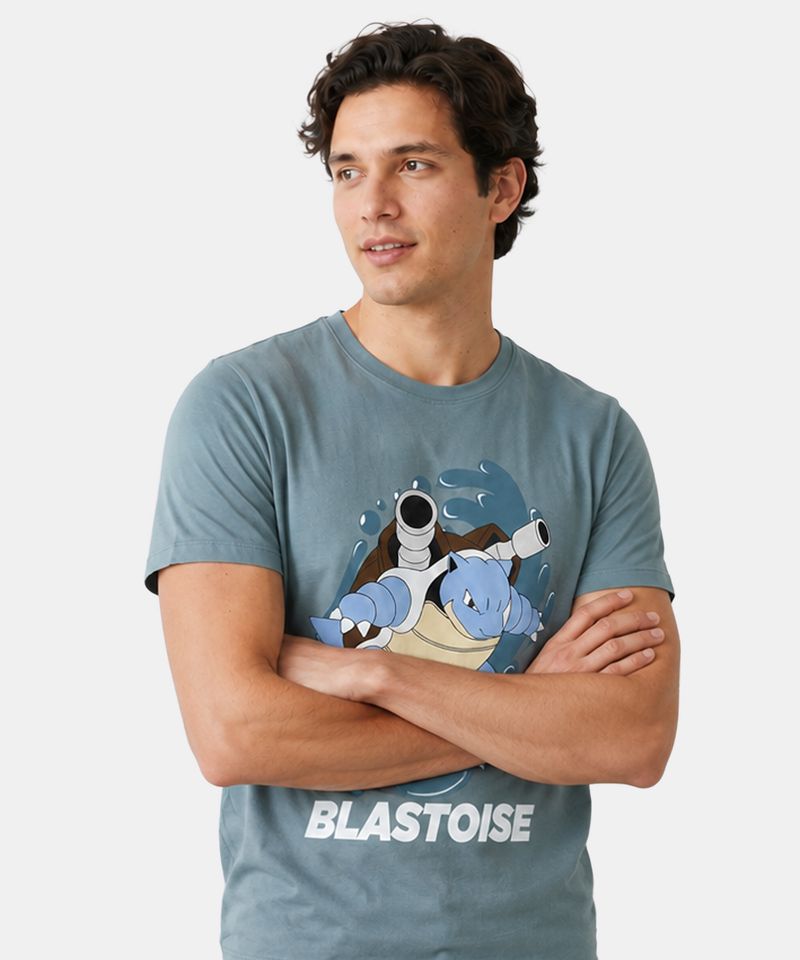Playera de Licencia Pokemon de  Caballero