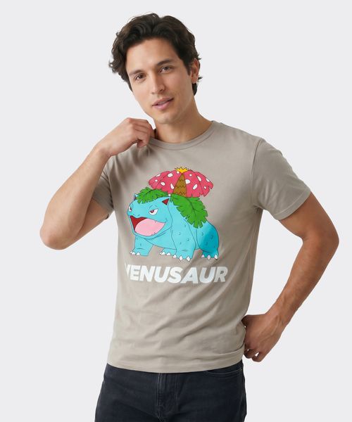 Playera de Licencia Pokemon de  Caballero