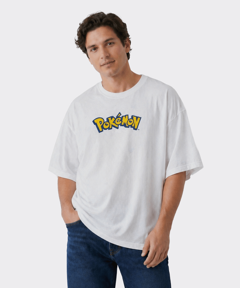 Playera de Licencia Pokemon de  Caballero