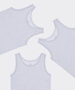 3 Pack Camiseta Tank Top  de  Bebo Años