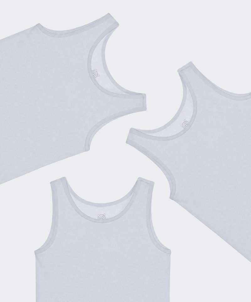 3 Pack Camiseta Tank Top  de  Bebo Años