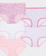 5 Pack Pantaleta  de  Niña Infantil