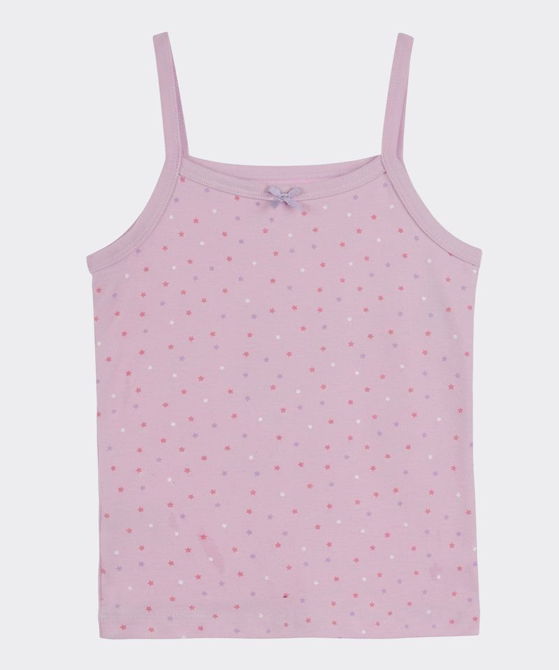 Camiseta Stretch Básica de  Niña Infantil
