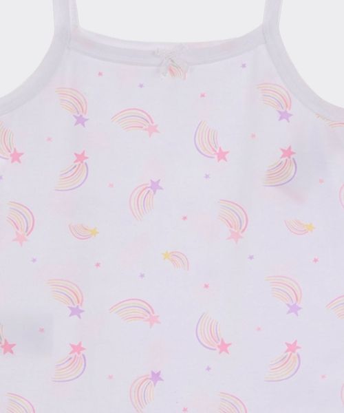 Camiseta Stretch Básica de  Niña Infantil