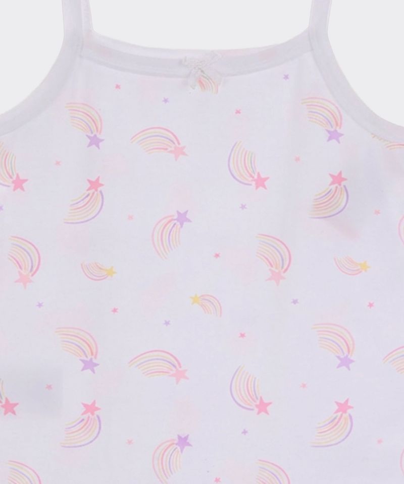 Camiseta Stretch Básica de  Niña Infantil
