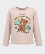 Playera Manga Larga  de  Bebo Años