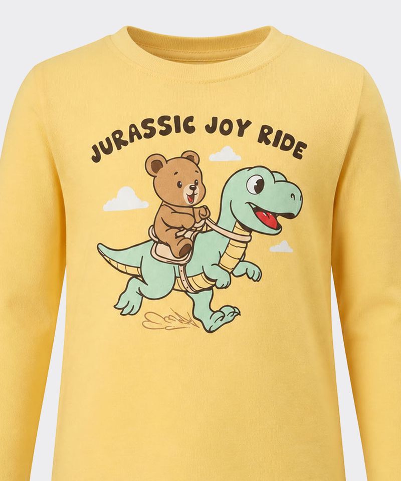 Playera Manga Larga  de  Bebo Años