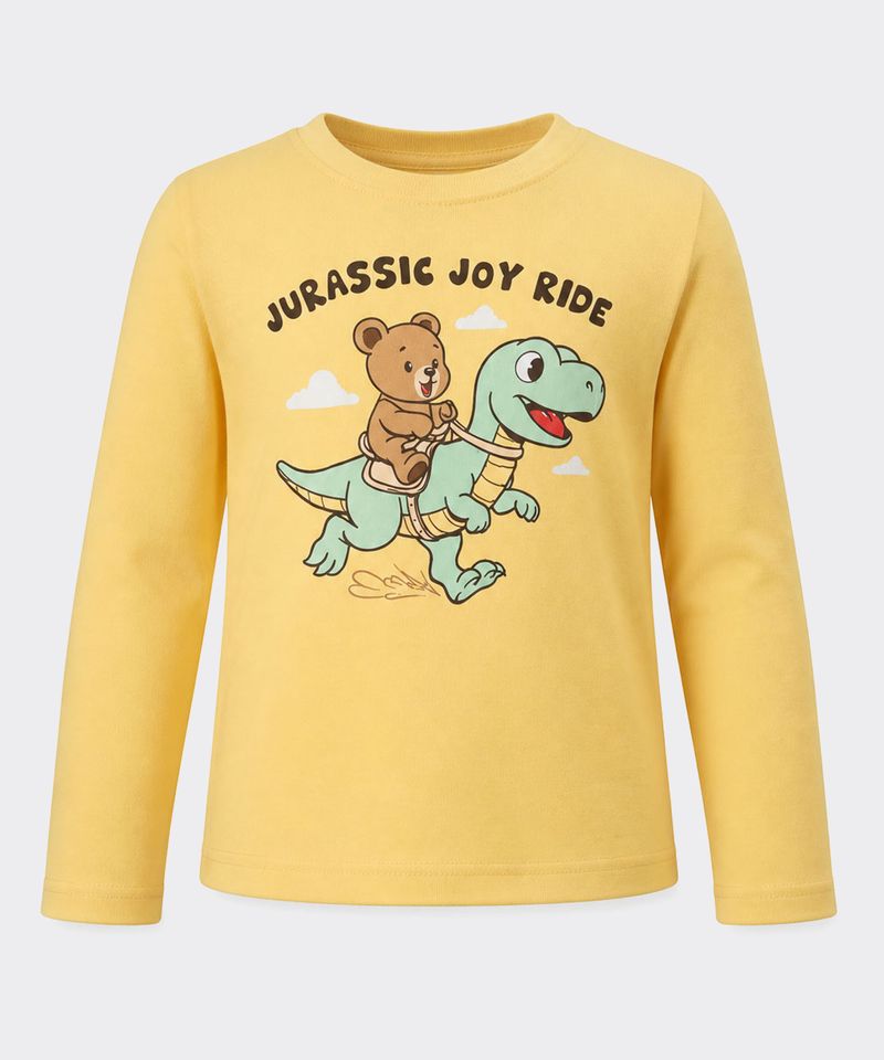 Playera Manga Larga  de  Bebo Años