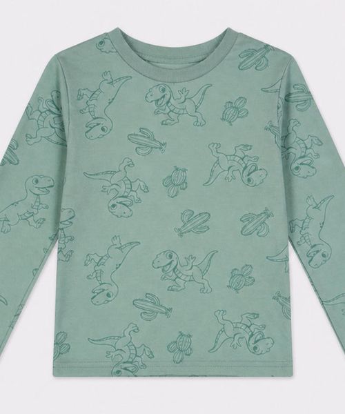 Playera Manga Larga  de  Bebo Años