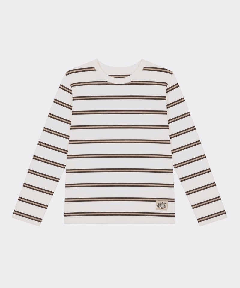 Playera Manga Larga  de  Niño Infantil
