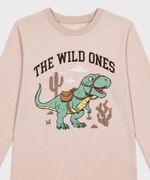 Playera Manga Larga  de  Niño Infantil